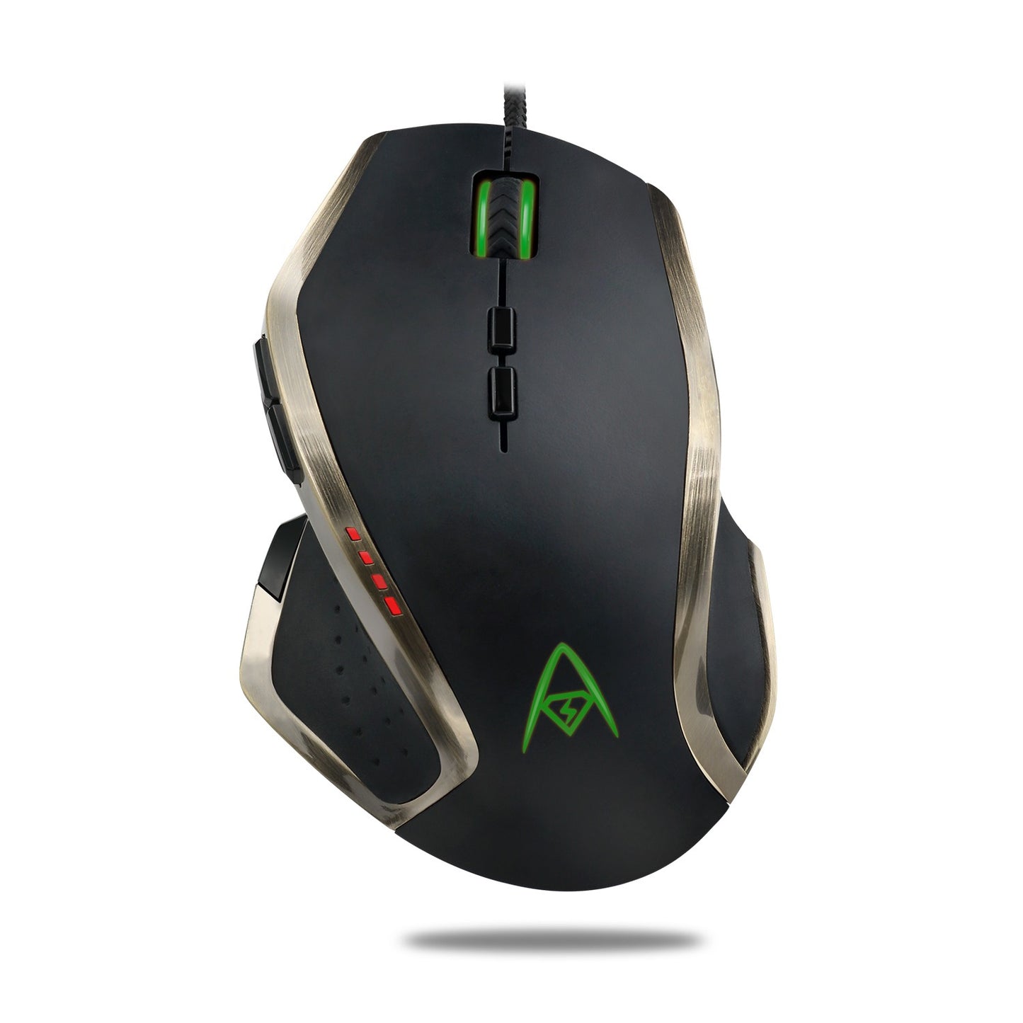 Adesso Multi-Color 9-Button Programmable Gaming Mouse