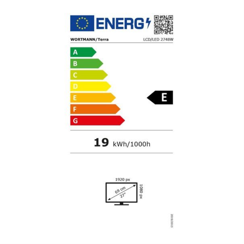 TERRA LCD LED 2748W PV V3.1 schwarz HDMI DP USB C GREENLINE PLUS 8 2