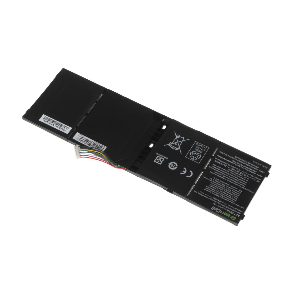 AP13B3K Laptop Battery for Acer Aspire ES1-511, V5-552, V5-552P, Green Cell 3400mAh 4