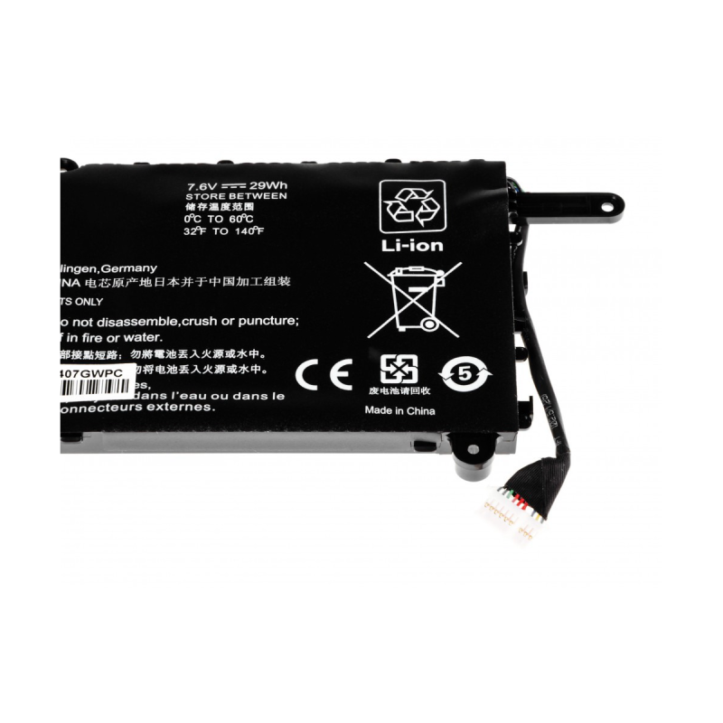 green cell battery for hp pavilion x360 11 n hp x360 310 g1 76v 3800mah 4