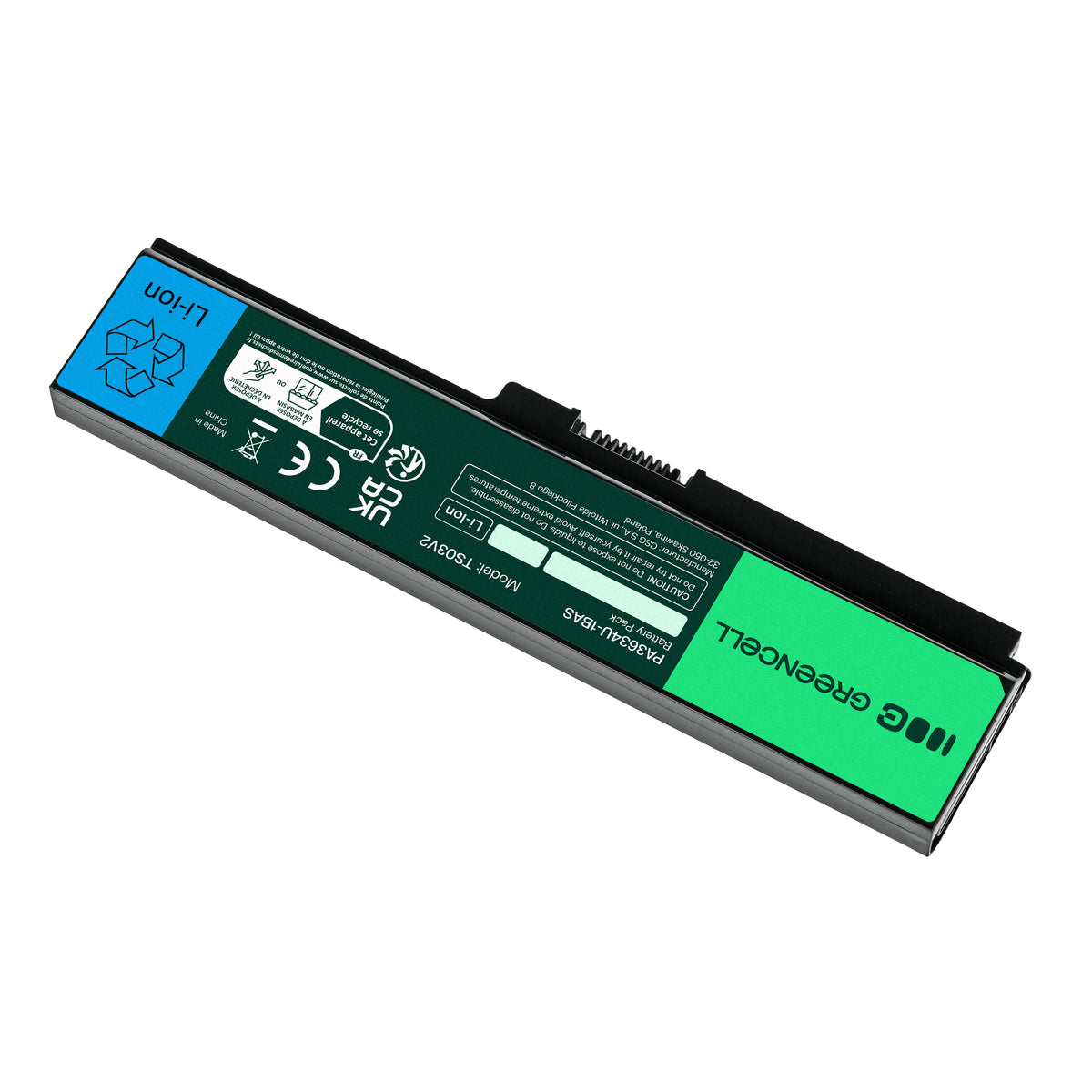 PA3634U-1BRS Laptop Battery for Toshiba Satellite A660, A665, L650, Green Cell 4400mAh 4