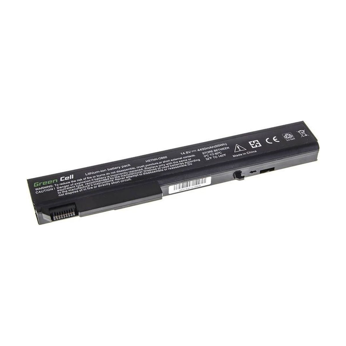 HSTNN-LB60 Laptop Battery for HP EliteBook 8530p, 8540p, Green Cell 4400mAh 4