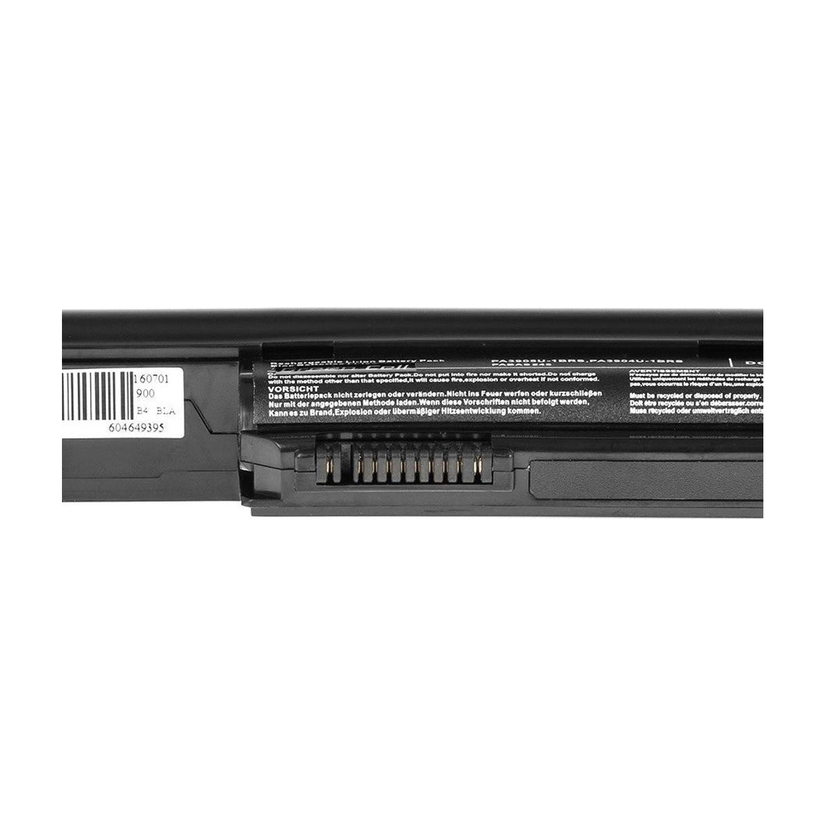 PA3904U-1BRS Laptop Battery for Toshiba Satellite Pro R850, Tecra R850, Green Cell 4400mAh 4