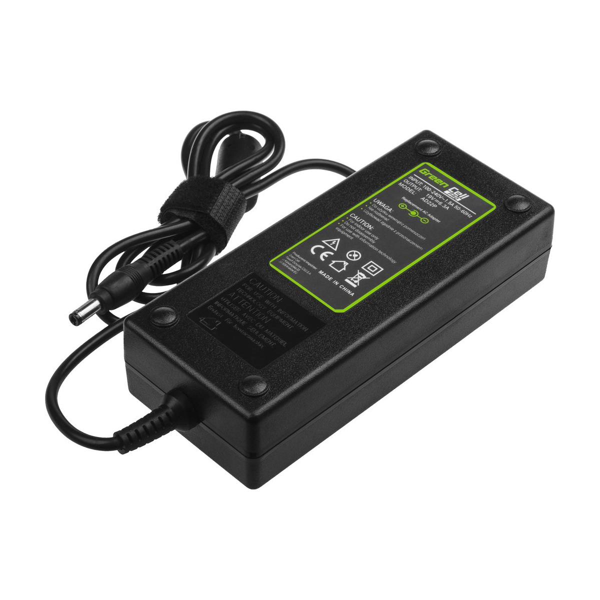120W Laptop Charger for Asus G56 G60 K73, K73S, K73SD, Green Cell 19V 6.3A 2