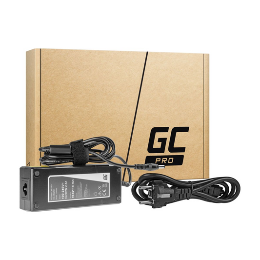 120W Laptop Charger for Lenovo IdeaPad Y510p, Y550p, Y560, Green Cell 19.5V 6.15A