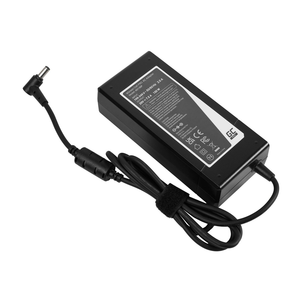 150W Laptop Charger for Asus TUF Gaming FX505, X X571gt, Green Cell 20V 7.5A 3