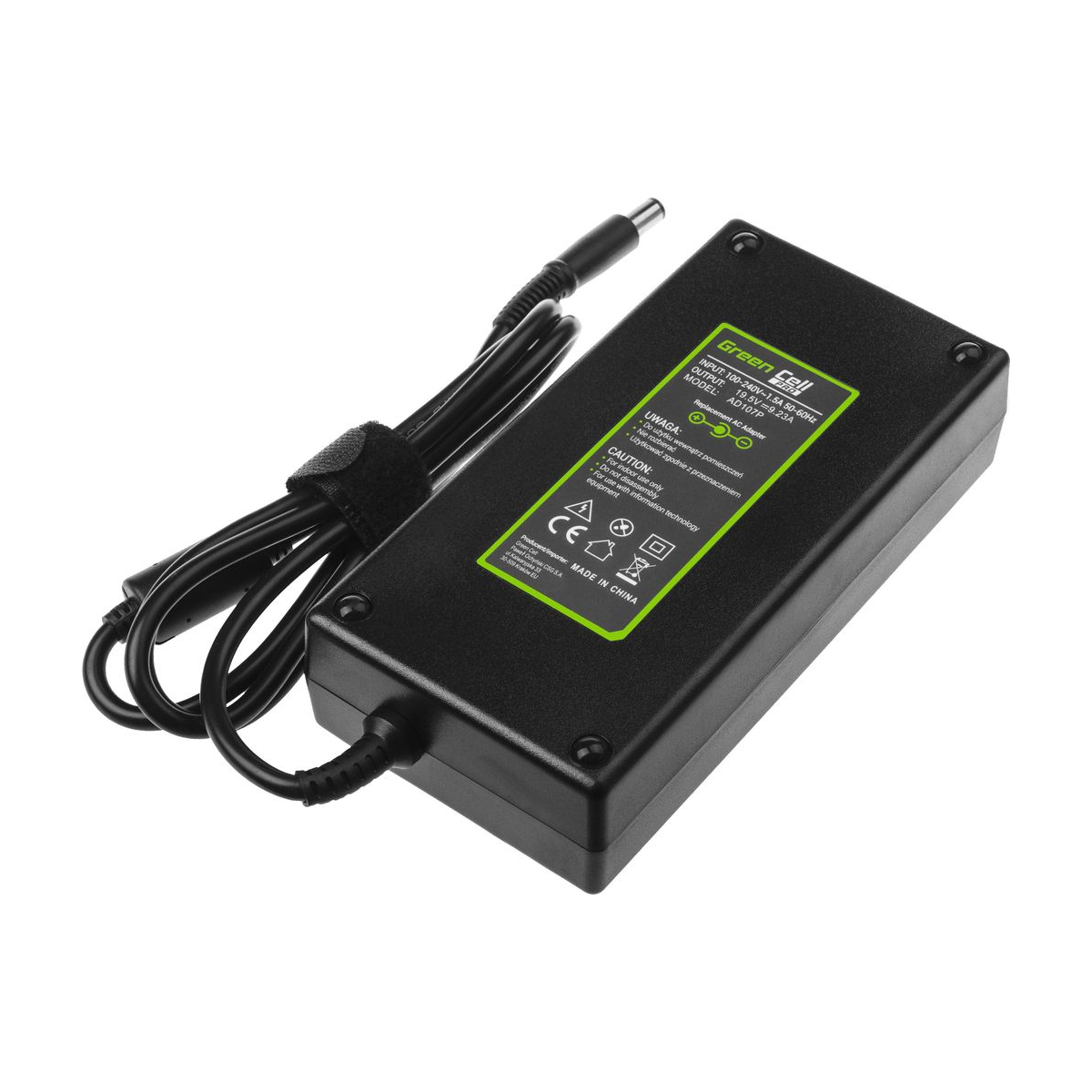 180W Laptop Charger for Dell Latitude E5510, E7240, E7440, Green Cell 19.5V 9.23A 2