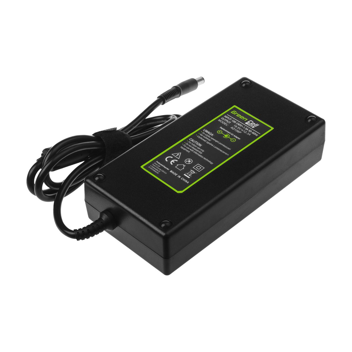 240W Laptop Charger for Dell Precision 7510, 7710, M4700, Green Cell 19.5V 12.3A 2