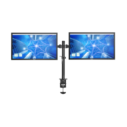 2x Dell E2216H 22  Monitor + Dual Arm Stand Bundle (1)