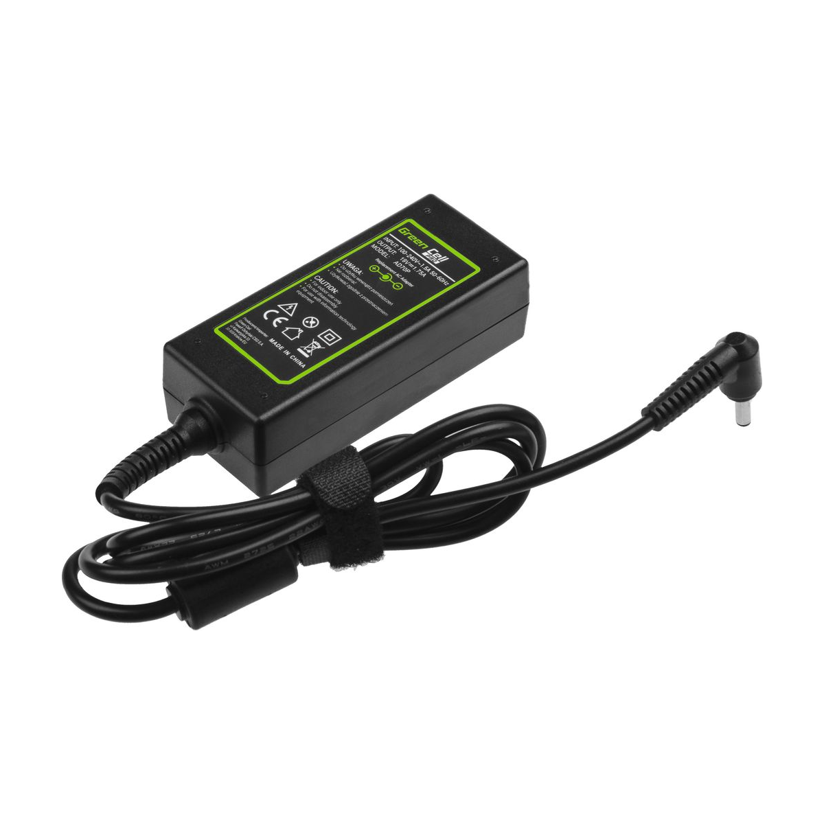 33W Laptop Charger for Asus X201E, Vivobook F200CA, F200MA, Green Cell 19V 1.75A 1
