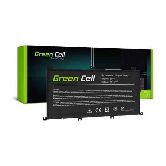 357F9 Laptop Battery for Dell Inspiron 15, 5576, 5577, Green Cell 4200mAh
