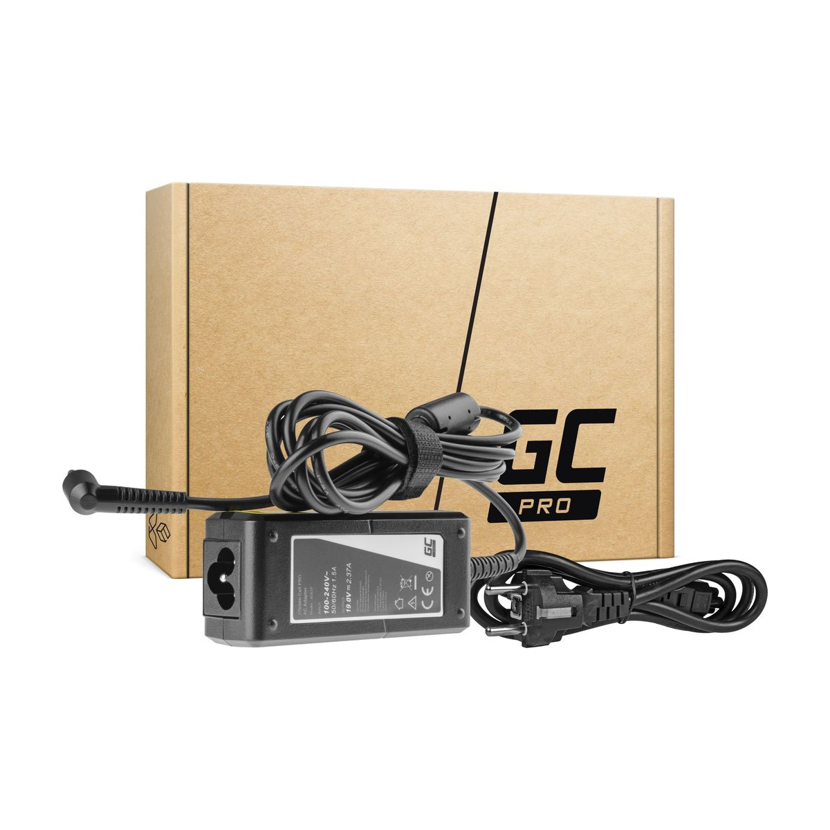 45W Laptop Charger for Asus ZenBook UX21E, UX31E, Green Cell 19V 2.37A