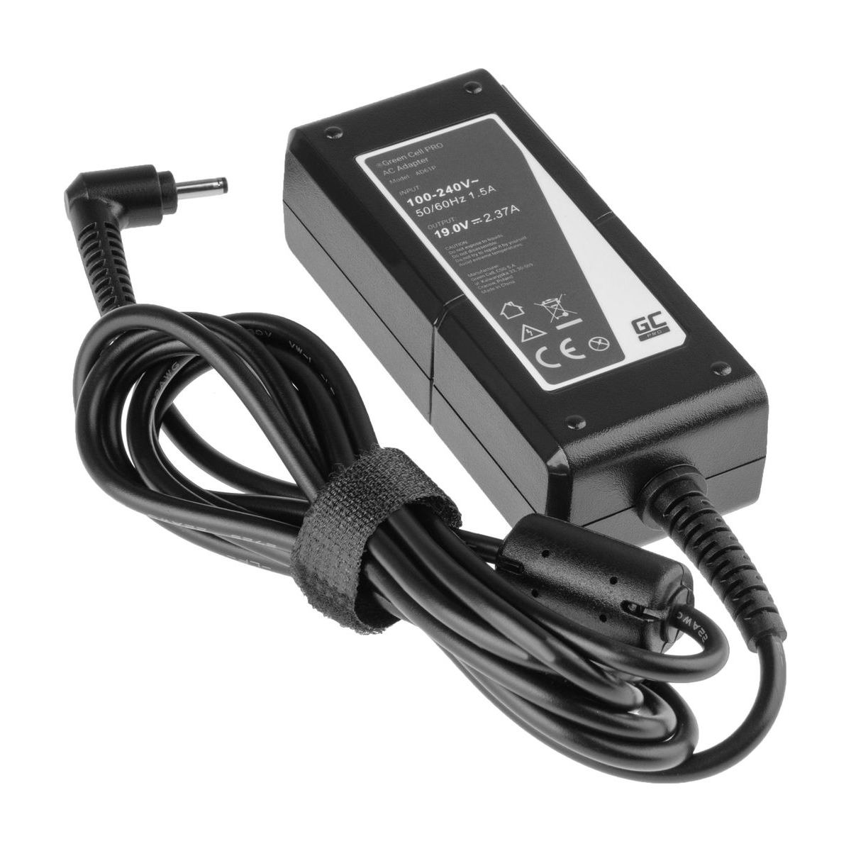 45W Laptop Charger for Asus ZenBook UX21E, UX31E, Green Cell 19V 2.37A 1