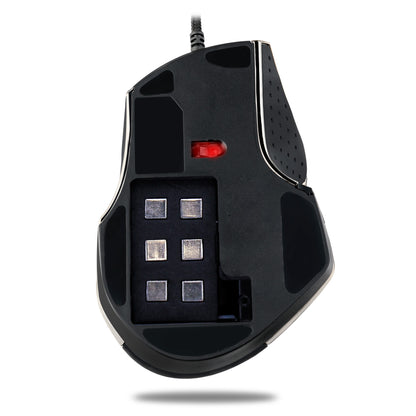 Adesso Multi-Color 9-Button Programmable Gaming Mouse