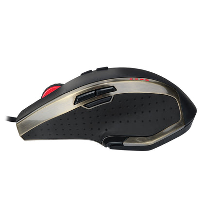 Adesso Multi-Color 9-Button Programmable Gaming Mouse