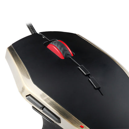 Adesso Multi-Color 9-Button Programmable Gaming Mouse