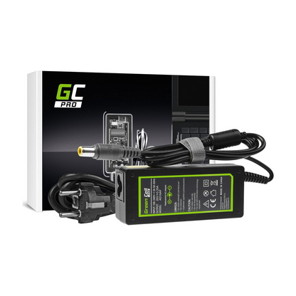 65W Laptop Charger for Lenovo B580, B590, ThinkPad T400, Green Cell 20V 3.25A 1