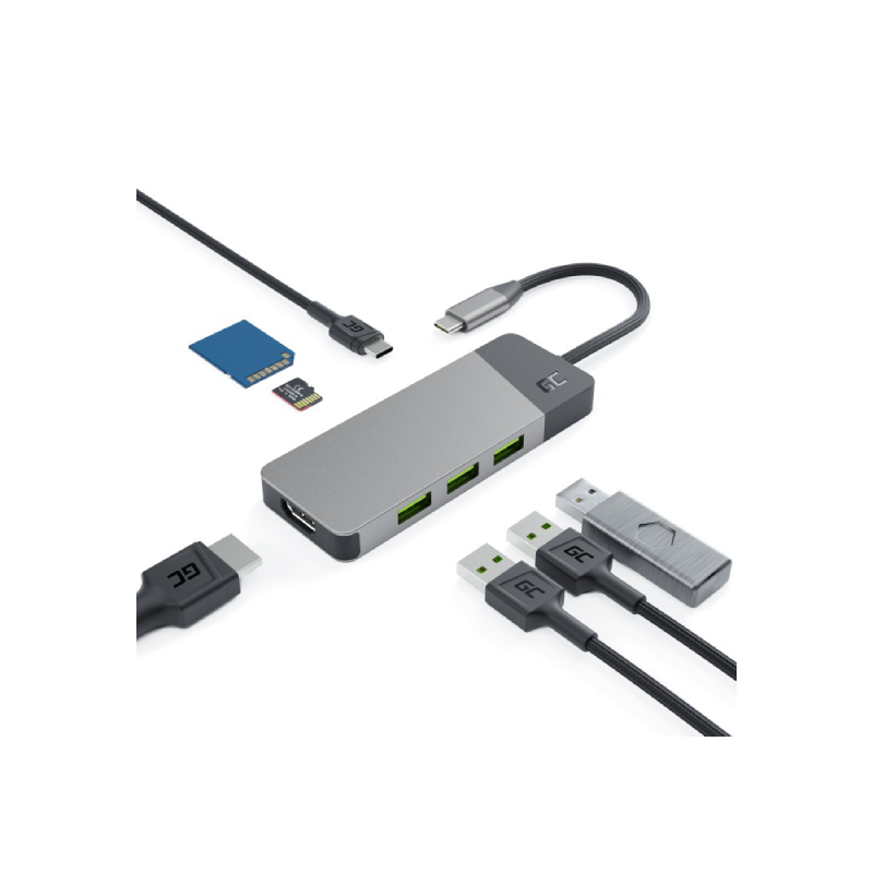 Adapter HUB GC Connect 7in1