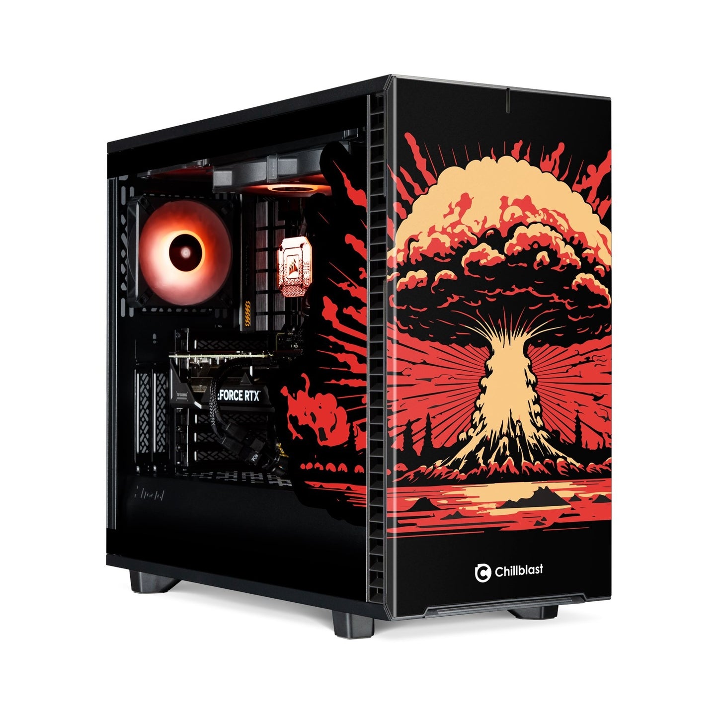 Bigfoot Atomic Gaming PC | AMD Ryzen 7 | 32GB RAM | 2TB SSD | GeForce RTX 4070 Ti 12GB | Windows 10 Pro