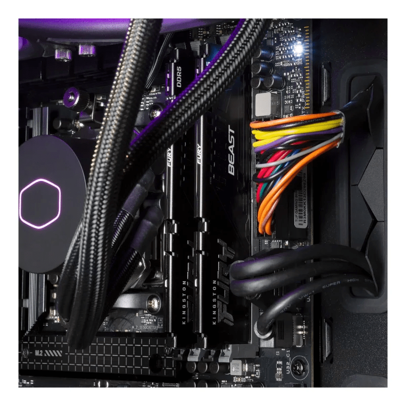 Blizzard Onyx RX 7600 Gaming PC | AMD Ryzen 5 | 16GB RAM | 1TB SSD | Radeon RX 7600 8GB Graphics | Windows 10 Pro