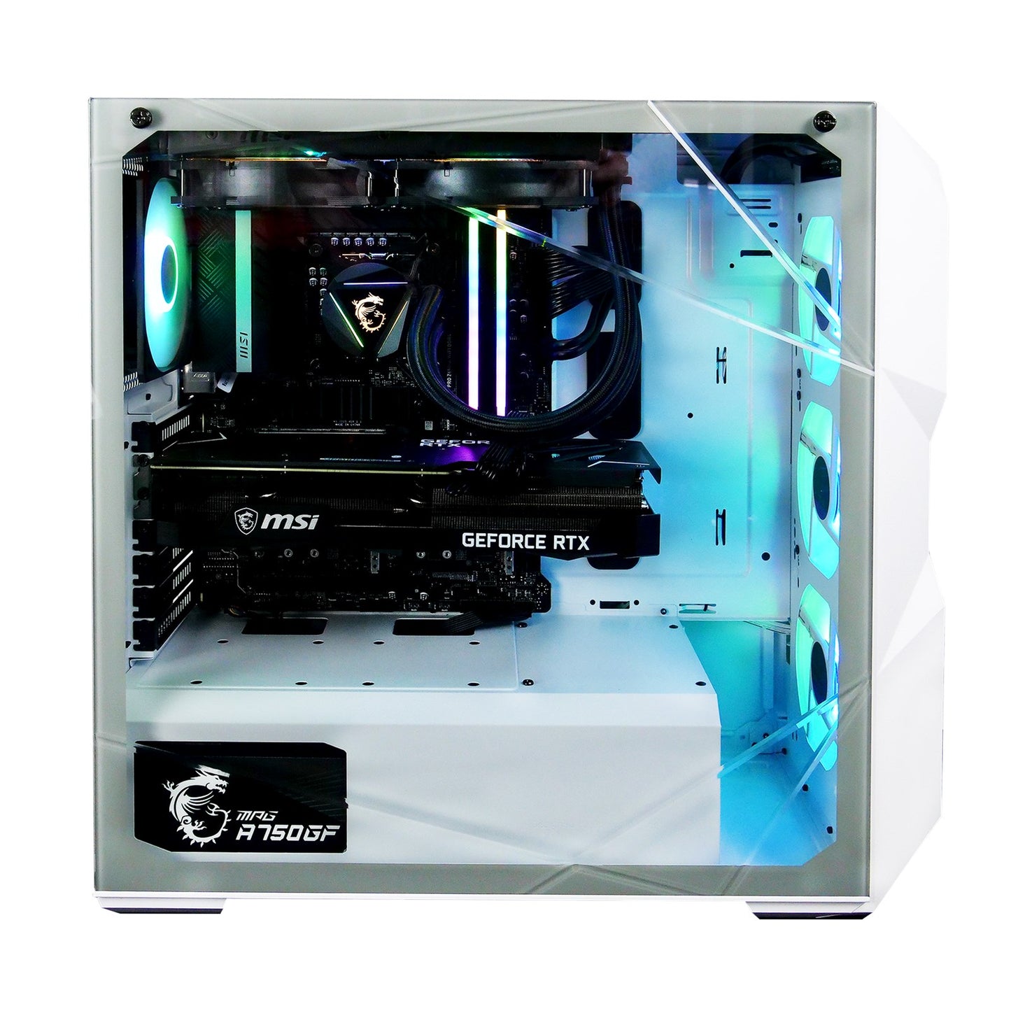 Blizzard Opal RX 7600 Gaming PC | AMD Ryzen 5 | 16GB RAM | 1TB SSD | Radeon RX 7600 8GB Graphics | Windows 10 Pro