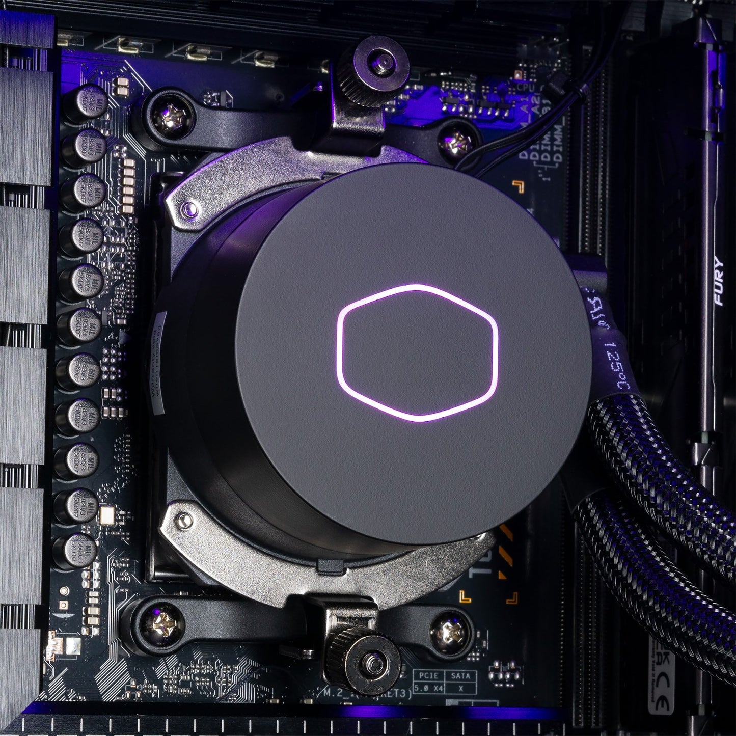 Blizzard Opal RX 7600 Gaming PC | AMD Ryzen 5 | 16GB RAM | 1TB SSD | Radeon RX 7600 8GB Graphics | Windows 10 Pro