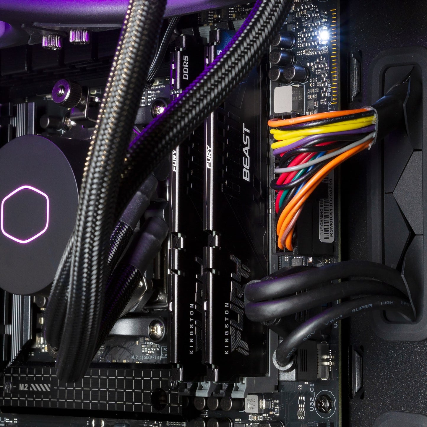 Blizzard Opal RX 7600 Gaming PC | AMD Ryzen 5 | 16GB RAM | 1TB SSD | Radeon RX 7600 8GB Graphics | Windows 10 Pro