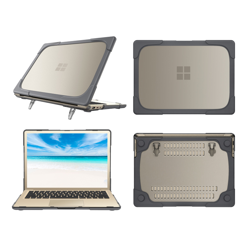 MAXCases Extreme Shell for Microsoft Surface Laptop 3/4/5 13.5" Metal 1868 / 1951 (Grey)