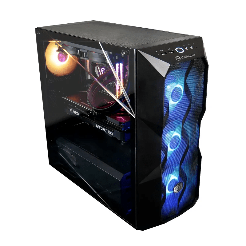 Chill Onyx RTX 4060 Ti Gaming PC | AMD Ryzen 5 | 32GB RAM | 2TB SSD | GeForce RTX 4060 Ti 8GB Graphics | Windows 10 Pro
