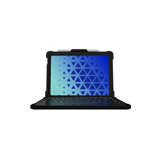 MaxCases Extreme KeyCase-T w/Smart Connector and Trackpad for iPad 10/11 (Non-Detachable) (Black) (US Keyboard)