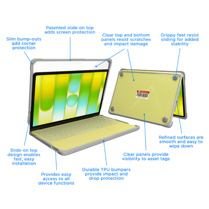 MaxCases Extreme Shell-F Slide-On Case for MacBook Neo 13"