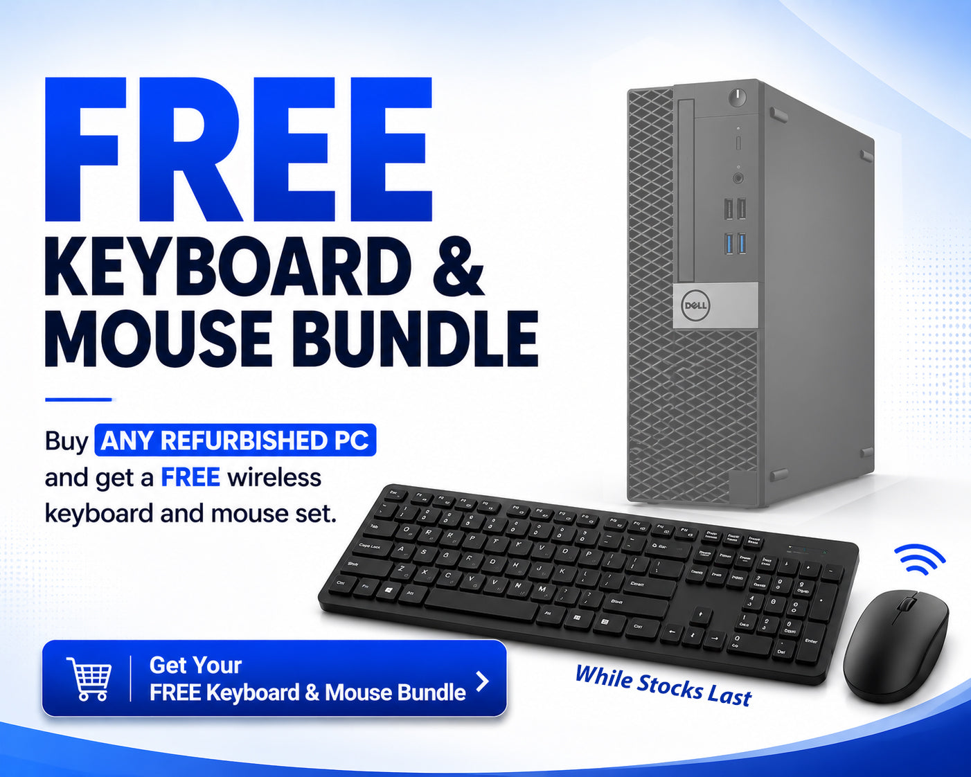 Free Keyboard & Mouse Set Offer
