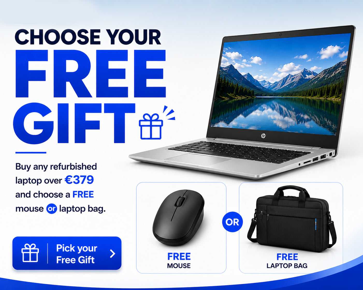 Free gift with lapotps over 379
