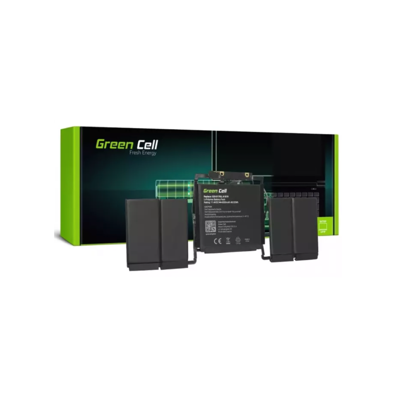 Green Cell Battery A1819 for Apple MacBook Pro