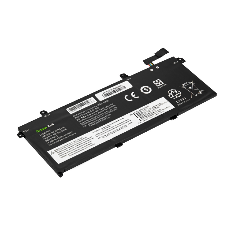 Green Cell L18C3P71 L18C3P72 L18L3P73 L18M3P73 L18M3P74 Battery for Lenovo ThinkPad T490 T495 P43s P14s T14 Gen 1 Gen 2  1