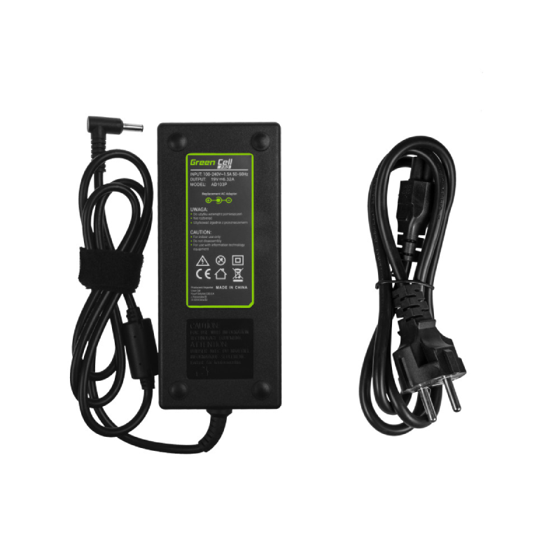 Green Cell PRO Charger   AC Adapter 19V 6.32A 120W 2