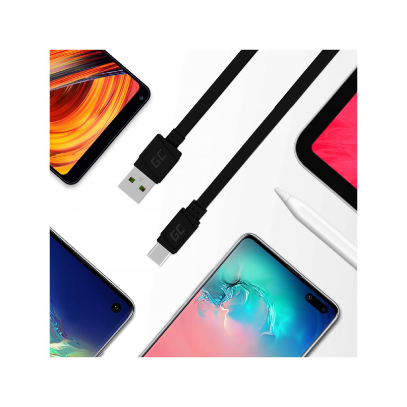 Green Cell USB C Cable 25 cm 1