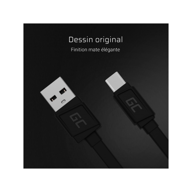 Green Cell USB C Cable 25 cm 4