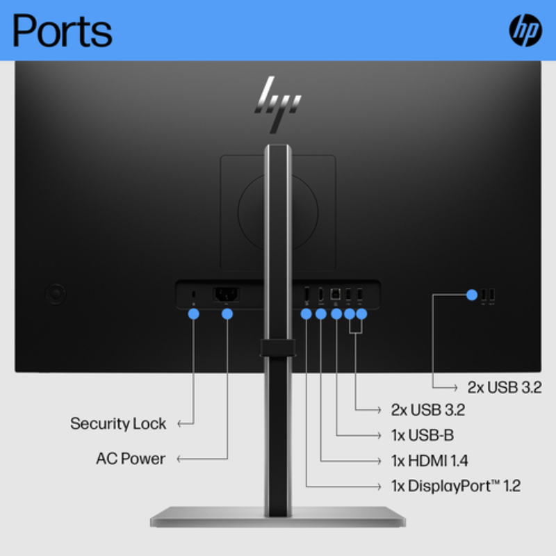 HP E27 G5 FHD Monitor 3