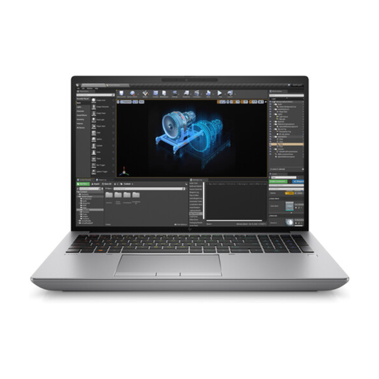 HP ZBook Fury 16 G10 Mobile Workstation | Core i9-13950HX | 32GB RAM | 512GB SSD | NVIDIA RTX 2000 | Windows 11 Pro | Webcam