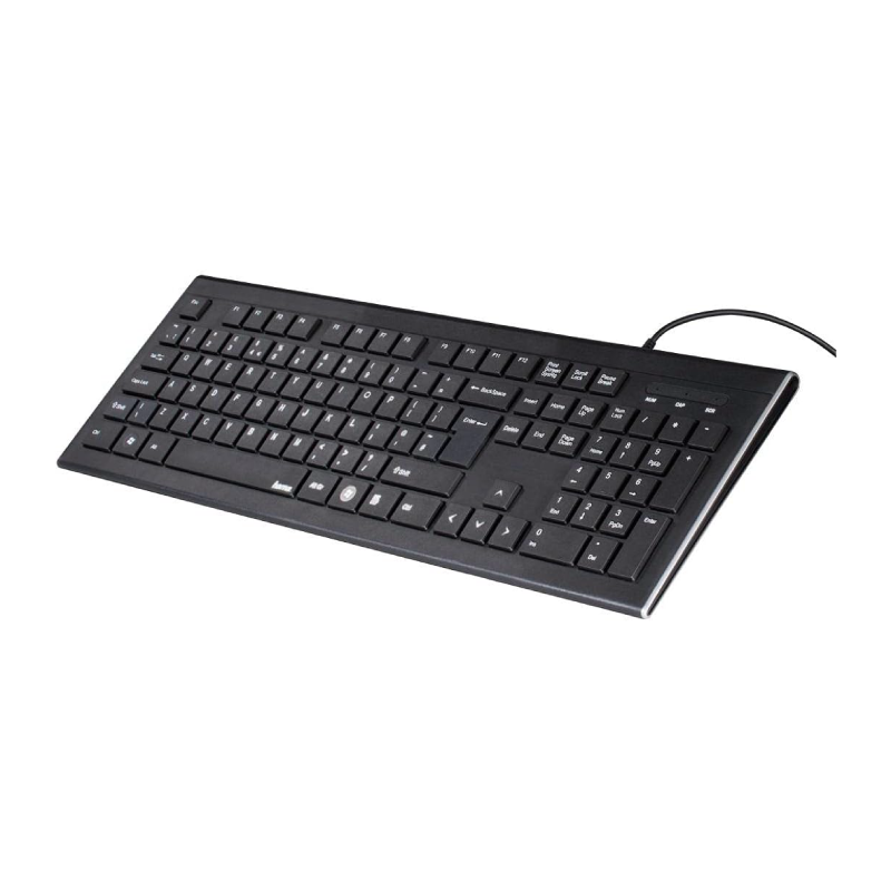 Hama Cortino Wired Keyboard and Mouse Desktop Kit 2