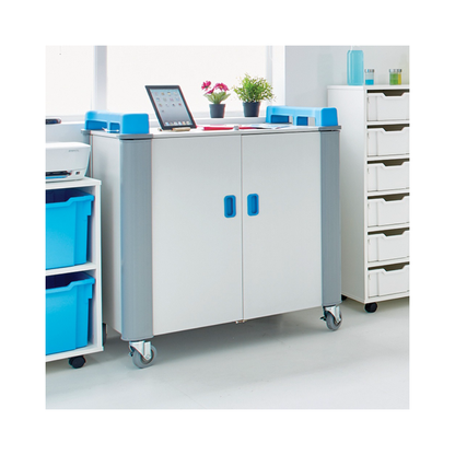 LapCabby 15V – Mobile Device Classroom Charging Trolley 1