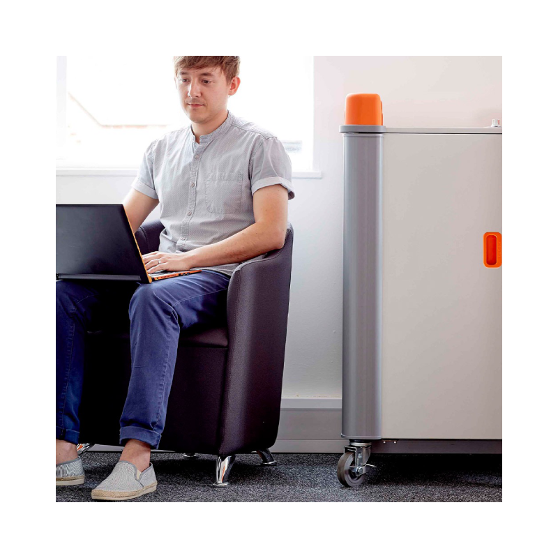 LapCabby 15V – Mobile Device Classroom Charging Trolley 2