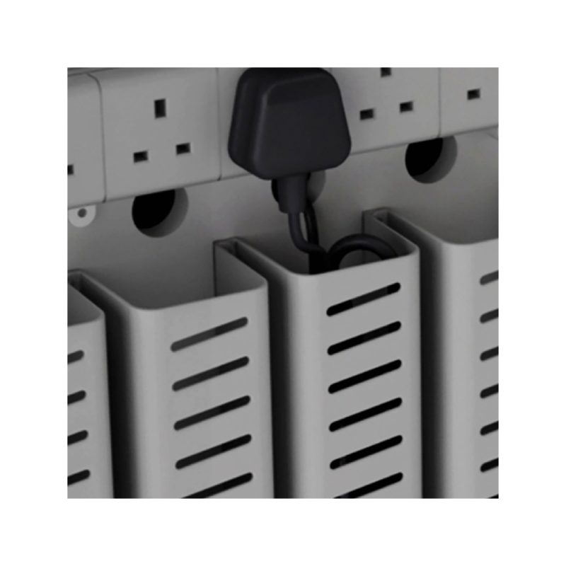 LapCabby 15V – Mobile Device Classroom Charging Trolley 7