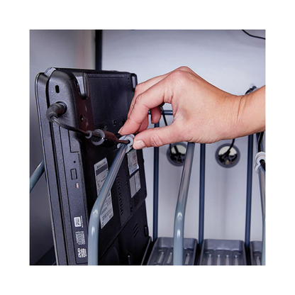 LapCabby 32V – Mobile Device Classroom Charging Trolley 13