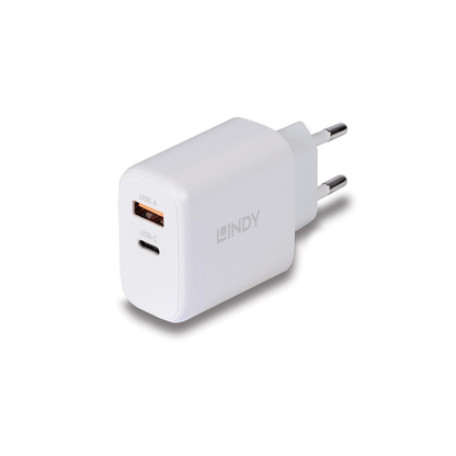 Lindy 20W USB Type A and C Charger