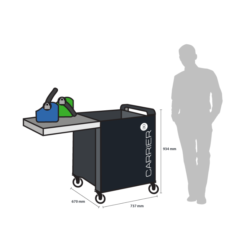 Lock n Charge Carrier 30 Mk5 Cart 3