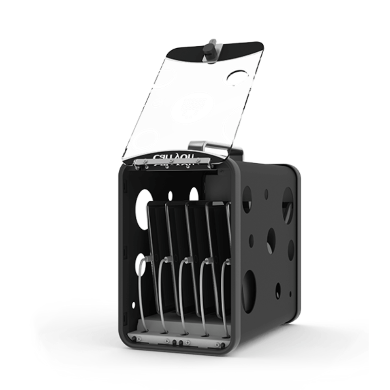Lock n Charge CarryOn BLACK USB Charge 1
