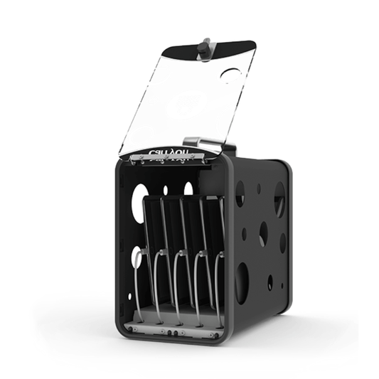 Lock n Charge CarryOn BLACK USB Charge 1
