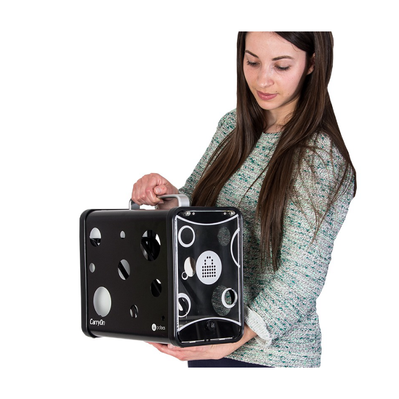 Lock n Charge CarryOn BLACK USB Charge 6